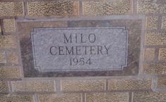 Milo Cemetery