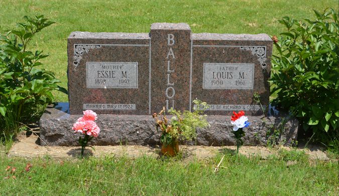 Louis M. Ballou, Essie N. Bourne Ballou