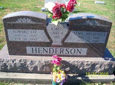 Howard Lee Henderson, Alma Mitschele Henderson
