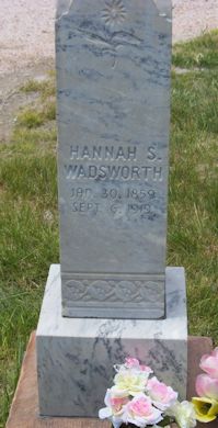 George Allen Wadsworth, Elizabeth Broadbent Wadsworth