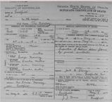 Victor Maroney death certificate