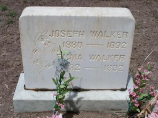 Emma Rosina Walker, Joseph Antone Walker