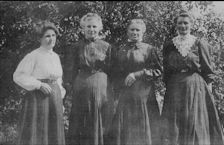 Mary Staheli Olson, Elizabeth
                       Staheli Walker, Wilhelmina Staheli Hildebrand, Barbara Staheli Graff