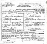 Pearl Vernell Mortenson birth certificate