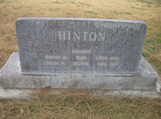 William Nutter Hinton,  Mary Workman Hinton