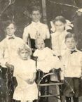 Karl Alma Peterson, Laurence Peterson, 
                                Francis Leon Peterson, Owen Rumel Peterson, Clara Peterson, Verda Peterson