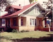 Erwin B. Brown, family home in Scipio