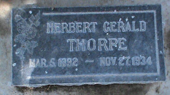 Herbert Gerald Thorpe