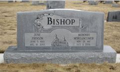 Mohonri Moreacummer Bishop, June Johnson Bishop