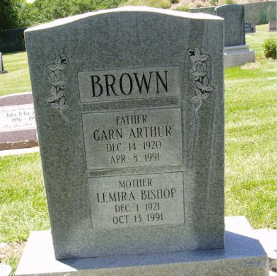 Garn Arthur Brown, Lemira Bishop Brown