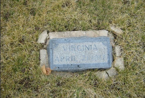 Virginia Larsen, Fairview City (Upper) Cemetery, Fairview, Utah