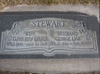 George Lyle Stewart, Clara May Walker