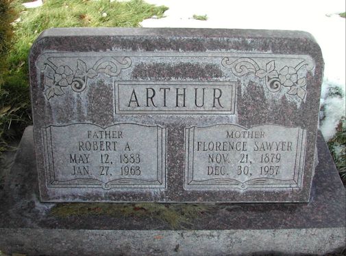 Robert A. Arthur, Florence Sawyer Arthur