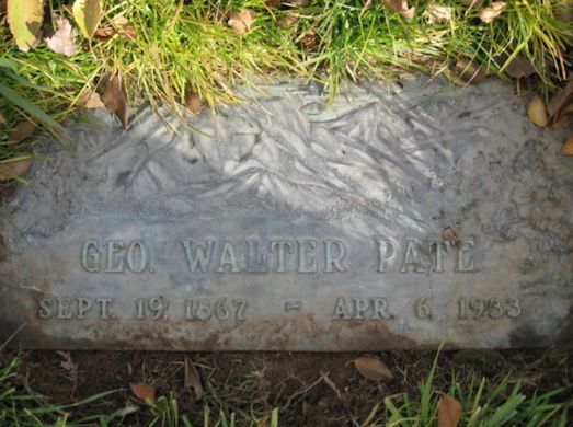 Geo. Walter Pate