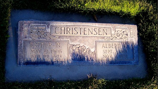 Albert Clarence Christensen, Esther Aurola Nielson Christense