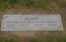 George A. Olson, Mattie T. Olson