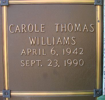 Carole Thomas Williams