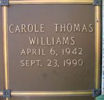 Carole Thomas Williams