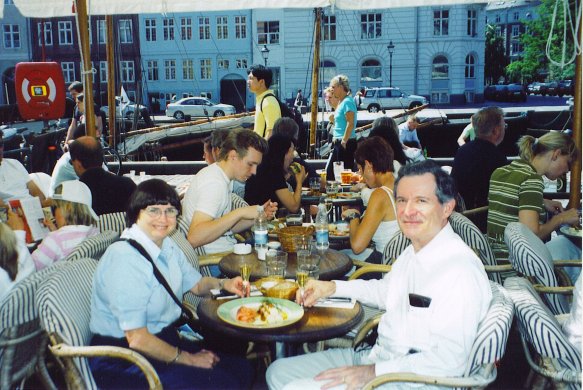 Nyhavn in Copenhagen, Denmark