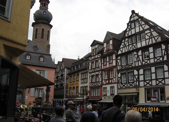 Half-timbered houses