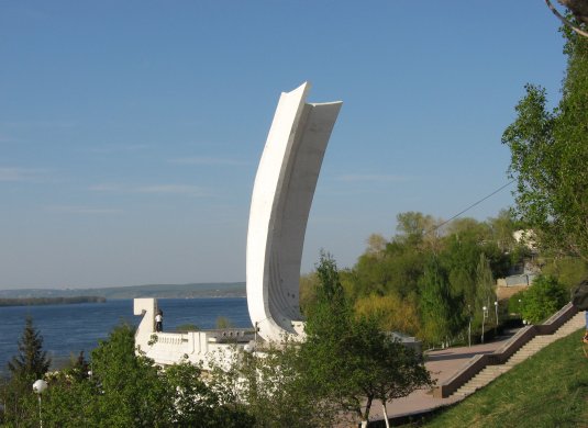 Ladiya on the Volga, Samara, Russia