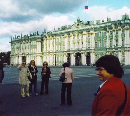 The Winter Palace in St. Petersburg, Russia